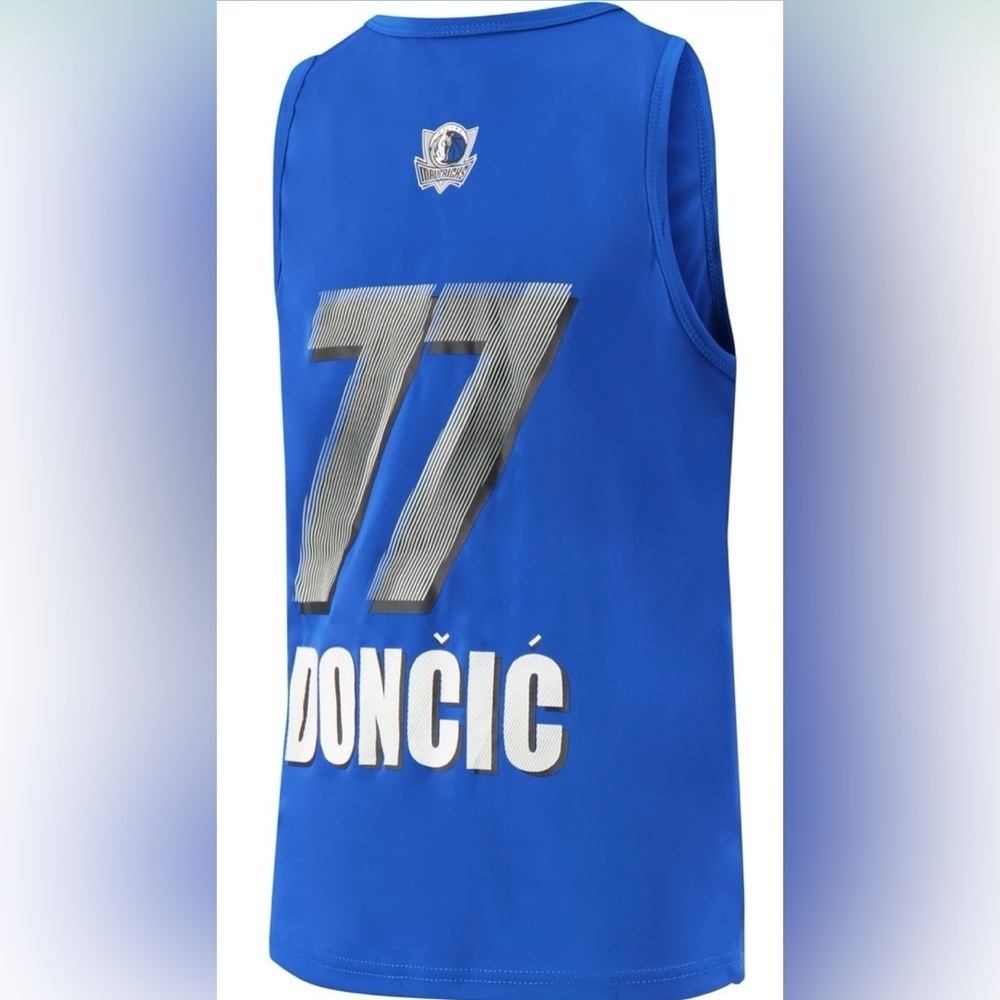 Luka Doncic Dallas Mavericks NBA Officially Licensed Sleeveless Mesh Jer… - Picture 2 of 4